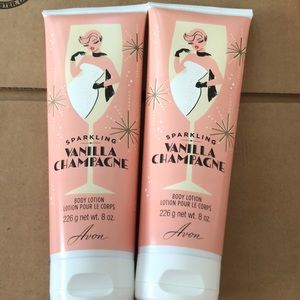 2pc sparkling vanilla champagne